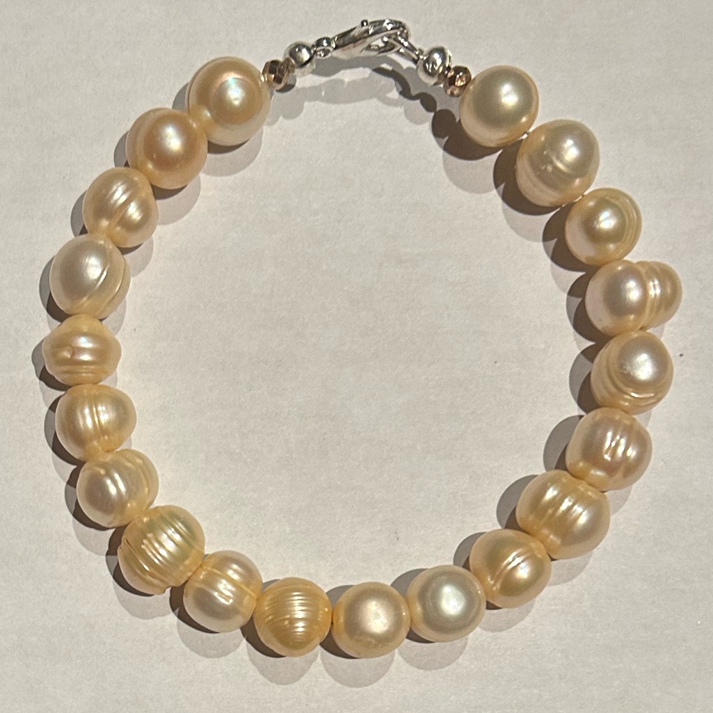 Genuine Potato Pearls Bracelet